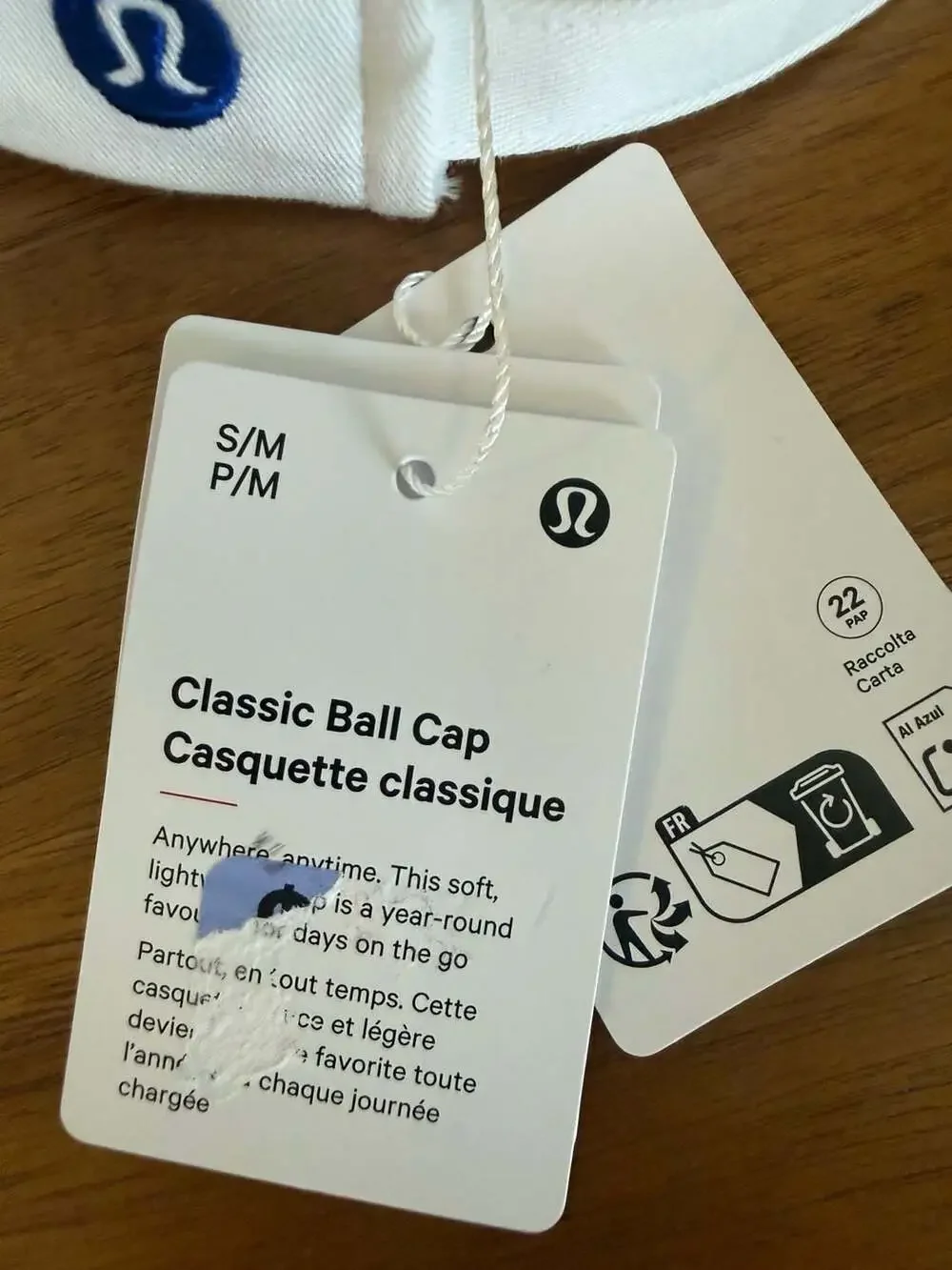 Lululemon Classic Ball Cap Deuce Tennis Club Hat - Picture 4 of 4